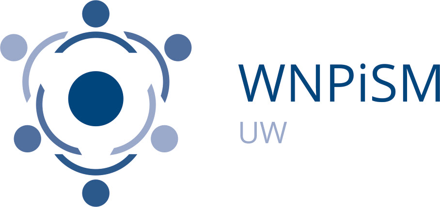 Logotyp WNPiSM UW