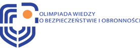 Logotyp Olimpiady Wiedzy o Bezpieczeństwie i Obronności