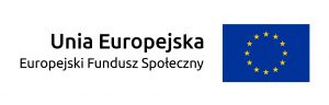 Logotyp Europejski Fundusz Społeczny